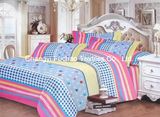 China Suppiler Home Textile Full Size Polyester Custom Animal Print Duvet Cover Colorful Cheap Bedding Set