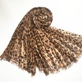 Fashion Classical Animal Printing Viscose Shawl (HW18)