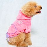 Cheap Price Velvet Dog Hoodie Coat