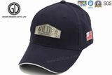 Top Quality Baseball Sports Cap with Metal Emblem Logo Embroidery