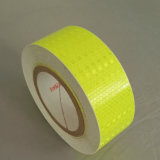 Fluo Yellow Green Color Warning PVC Reflective Tape for Safety