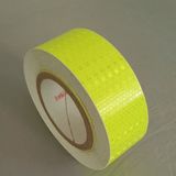 Fluo Yellow Green Color Warning PVC Reflective Tape for Safety