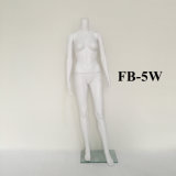 White Female Headless Display PP Plastic Mannequin Model