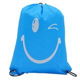 Promotional 210d Polyester Custom Drawstring Backpack