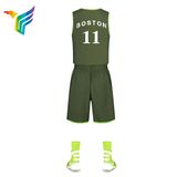 Wholesale Custom Fashion Youth Sublimated Sleeveless Basketball Jersey Wear