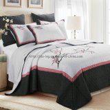 Embroidered Cotton Quilt in Blush (DO6093)
