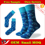 Bulk Wholesale Customized Fashion Dressing Socks Combed Cotton Socks for Men