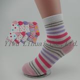 Baby Children Flower DOT Cute Animal Pattern Crew Quarter Socks