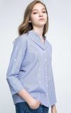 Stripe Cotton Work Women Blouse