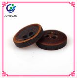 Coffee Color Many Size Resin Shirt Button