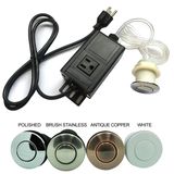 Air Switch Button & Plug for Massage Chair/SPA