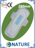 Competitive Disposable Sanitary Napkins with Blue Adl