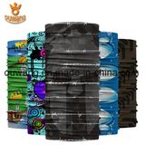 Sublimation Printed Custom Multifunctional Headwear with Different Designs