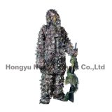 Lightweight 3D Leaf Camouflage Suit for Hunting, Military (HY-C006)