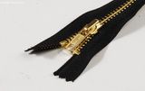 #5 Auto Lock Open End Brass Zipper