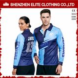 2017 New Design Long Sleeve Sublimated Golf Polo Shirt (ELTMPJ-613)