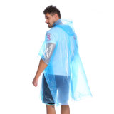 New Promotional Disposable Raincoat Foldable Poncho Plastic PE Raincoats