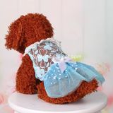 2017 New Design Dog Party Dress, Saxy Pet Wedding Dress