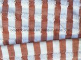 China Factory OEM Produce Custom Red Striped Cotton Terry Kitchen Towel