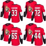 Ottawa Senators Erik Karlsson Jean-Gabriel Pageau Fredrik Claesson Hockey Jerseys