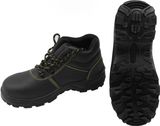 Labor Protection Industrial Middle Cut PU Sole Safety Shoes with Ce Approved