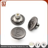 Customized Newest Product Clothing Monocolor Round Metal Snap Button