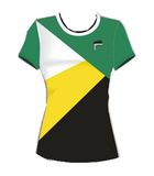 Women Round Neck Sublimation Polyester Tshirt