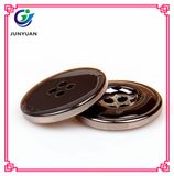 Fashion Resin Button UV Plating Garment Button