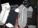 Cheap Low Price Wholesale Polyester Men's Sports Socks