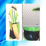 100% Polyester Man's Short Sleeve Cycling Jersey