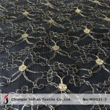 Lurex Lace Gold African Lace Fabric (M5031-J)
