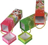 New Christmas Gifts Box with Handle