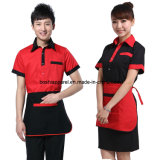 Cotton Waiter Uniform, Restaurant Workwear (LA-BS34)