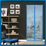 Magnetic Screen Door with Full Fram Anti Mosquitoes Mesh Curtain 36