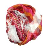 100% Silk Printed Chiffon Shawl (AFS1000024)