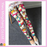 Fast Delivery Printed Cartoon Skinny Pants