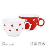 Ceramic Stoneware Star Design Soup Mug