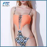 2018 One Piece Swimsuit Fashion Bikini Swimwear in High Quality