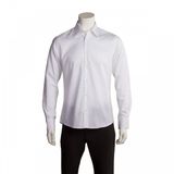 Long Sleeve Slim Fit White Dress Shirt