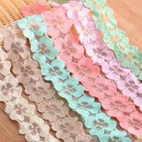 Wholesale 5.5cm Colorful Petal Lace for Decorations