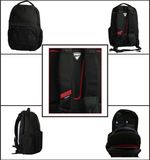 Men's Black Sporting Polyester Backpack