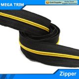 5# Gold Teeth Nylon Zipper