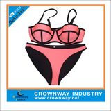 Sexy Neoprene Fabric Bikini Swimwear