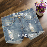 Hot Sexy New Design Women's Shorts Jeans Ripped Jeans (HDLJ0054)