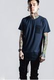 Cool Boys Fashion Street T-Shirt with Drawstring Design