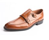 Hot Sell Monk Strap Leather Dress Formal Shoes Men