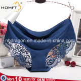 Seamless Stealth Non-Trace Shiny Fabric Lace Briefs Sexy Luxury Fashionable Underwear Panties