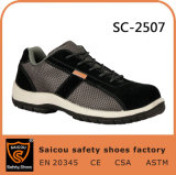 Low Price Sportive Cow Split Leather Safety Work Shoes Sc-2507