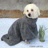 Quality Dog Bathrobe Dry Hair Pet Wash Towel Accessories