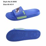 Customized Upper Men Slippers, Funky Indoor EVA Slipper with Printing